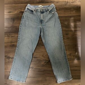 Abercrombie & Fitch 90s Straight Jeans - Curve Love 30/10 short
